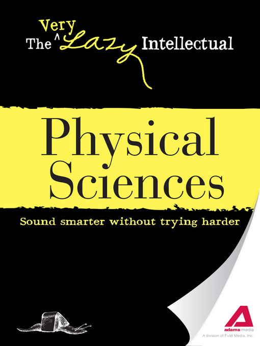 Imagen de portada para Physical Sciences